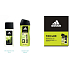 Adidas Pure Game parfumovaný deodorant sklo pre mužov 75 ml + sprchový gél 250 ml, kozmetická sada