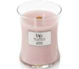 WoodWick Rosewood - Palisander vonná sviečka s dreveným knôtom a viečkom sklo stredné 275 g