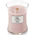 WoodWick Rosewood - Palisander vonná sviečka s dreveným knôtom a viečkom sklo stredné 275 g