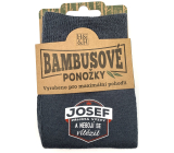 Albi Bambusové ponožky Josef, veľkosť 39 - 46