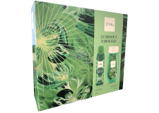 C-Thru Luminous Emerald deodorant v spreji 150 ml + sprchový gél 250 ml, kozmetická sada pre ženy