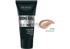 Revers Mineral Perfect Silky Matte Hydratačný a zmatňujúci make-up 40 Warm Beige 30 ml