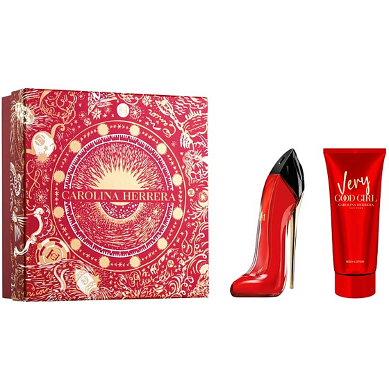 Carolina Herrera Very Good Girl parfumovaná voda 50 ml + telové mlieko 100 ml, darčeková sada pre ženy