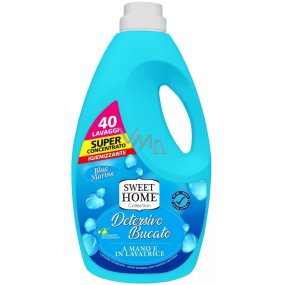 Sweet Home Blue Marine tekutý prací gél na všetky druhy bielizne 40 dávok 2 l