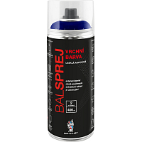 BALSPREJ vrchná univerzálna akrylová farba v spreji, RAL 5002 námorní modrá, 400 ml
