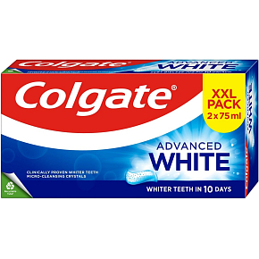 Colgate zubná pasta Advanced White 2 x 75 ml