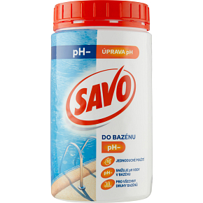 Savo bazén pH- znižuje hodnotu pH, 1,2 kg