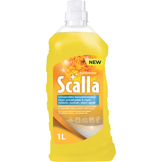 Scalla Univerzálny čistič Sunflowers žltý, 1 l