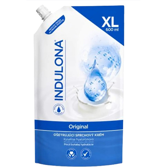 Indulona Original ošetrujúci sprchový krém – náhradná náplň, 600 ml