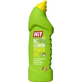 Hit Wc Lemon Power Gel čistič toaliet 750 g