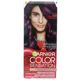 Garnier Color Sensation farba na vlasy 3.16 Tmavá ametystová