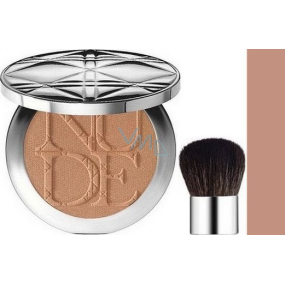 Christian Dior Diorskin Nude Tan de Soleil žiarivý púder odtieň 001 Honey 10 g