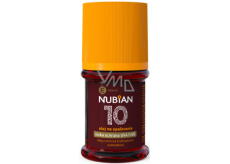Nubian OF10 Olej na opaľovanie, nízka ochrana 60 ml