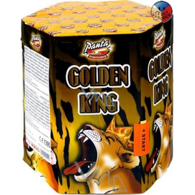 Panta Golden King pyrotechnika CE3 19 rán 1 kus III. triedy nebezpečenstva predajné od 21 rokov!