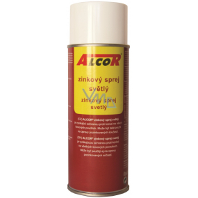 Alcor Zinkový svetlý sprej 400 ml