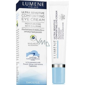 Lumene Ultra Sensitive Comforting Eye Cream upokojujúce a hydratačný očný krém pre veľmi citlivú pleť 15 ml
