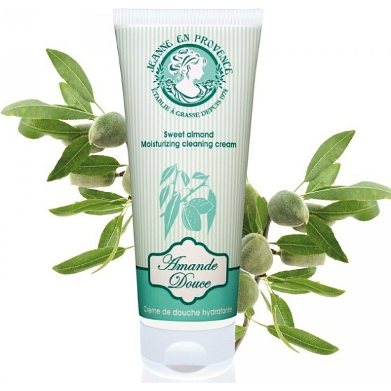 Jeanne en Provence Amanda Douce Sladké mandle sprchový krém 200 ml
