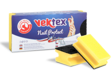 Vektex Nail Protect Hubka na riad tvarovaná 9,5 x 6,5 x 4,5 cm 3 kusy