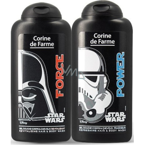 Corine de Farmu Star Wars 2v1 šampón na vlasy a sprchový gél pre deti 250 ml