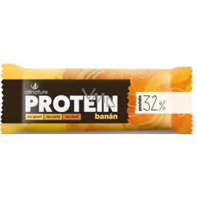 Allnature Proteínová tyčinka 32% Banánová 35 g