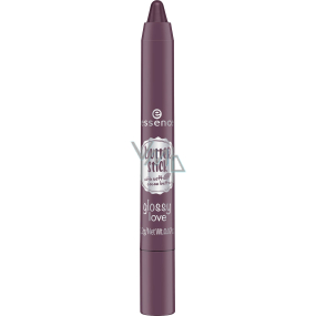 Essence Butter Stick Glossy Love farba na pery 01 Blueberry Macaroon 2,2 g