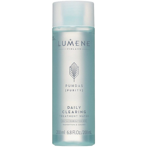 Lumene Cleansing Daily Clearing Treatment čistiaca pleťová voda pre mastnú a zmiešanú pleť 200 ml