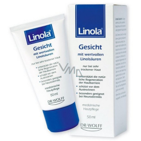 Linola Gesicht (Face) pleťový krém pre veľmi suchú a citlivú pokožku 50 ml