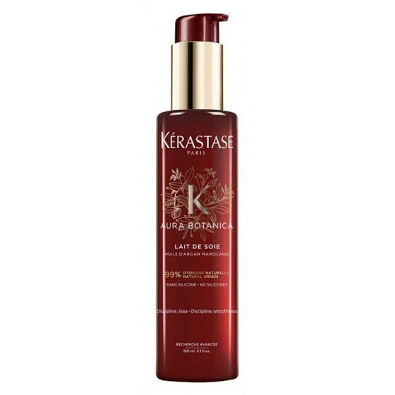 Kérastase Aura Botanica Lait De Soie mlieko bez silikónov pre uhladenie pri fénovaní 150 ml
