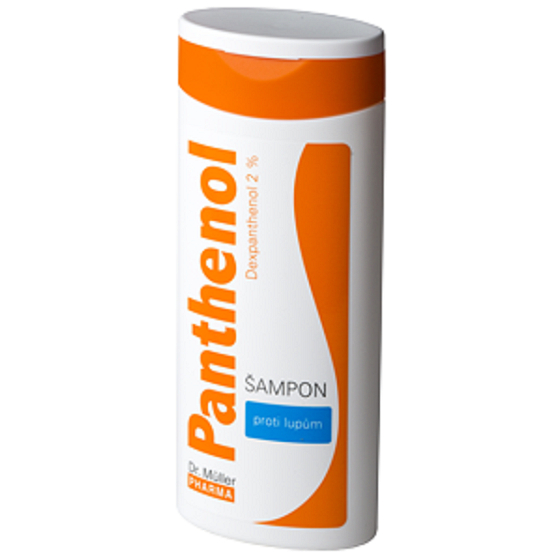 Dr. Müller Panthenol 2% šampón proti lupinám s dexpanthenolom 250 ml