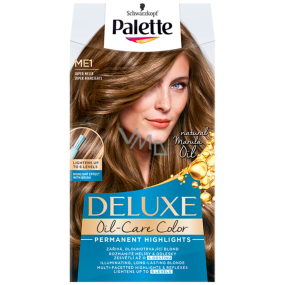 Schwarzkopf Palette Deluxe Intense Oil Care Color farba na vlasy ME1 Super melír