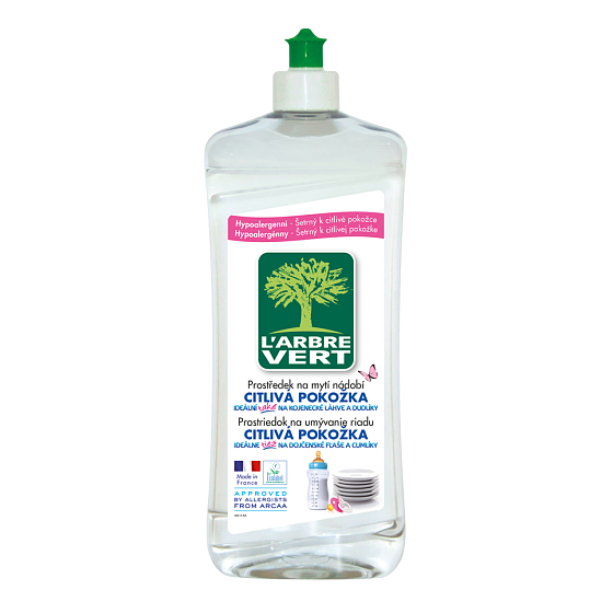 L'arbre Vert Eko Sensitive Baby na umývanie riadu 750 ml