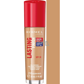 Rimmel London Lasting Finish 25H make-up 210 Golden Beige 30 ml