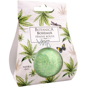 Bohemia Gifts Botanica Konopný olej šumivé penivá gule v odnosné obale 100 g