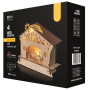 Emos Jasličková dekorácia 18 x 16,5 cm, 4 LED diódy, teplá biela + časovač