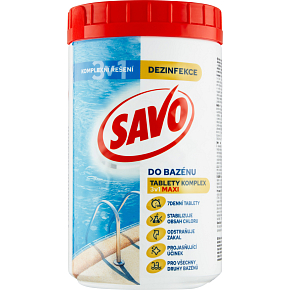 Savo bazén Maxi Komplex 3v1 chlórové tablety dezinfekcie vody, 1,2 kg