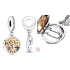 Striebro 925 Rodinné korene s nápisom Forever, Strom života otvárateľný rodinný náramok prívesok