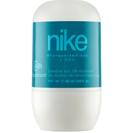 Nike Turquoise Vibes Man deodorant roll-on pre mužov 50 ml