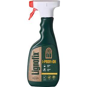 Lignofix I-profi OH likvidácia a prevencia drevokazného hmyzu pre vzácne a historické drevo, 400 g Lignofix I-profi OH likvidácia a prevencia drevokazného hmyzu pre vzácne a historické drevo, 400 g