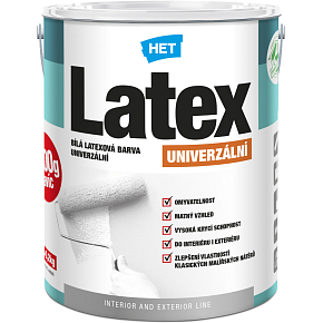 Het Latex univerzálny, biely, 1 kg