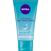 Nivea Anti-Blemish Daily Wash Scrub Hĺbkovo čistiaci gél, 150 ml