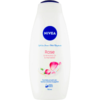 Nivea Rose & Almond oil sprchový gel, 750 ml