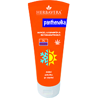 Herbavera Panthenolka gél po opaľovaní s konope a betakaroténom, 200 ml