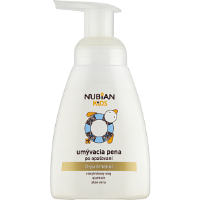 Nubian Kids mycí pena po opaľovaní, 250 ml
