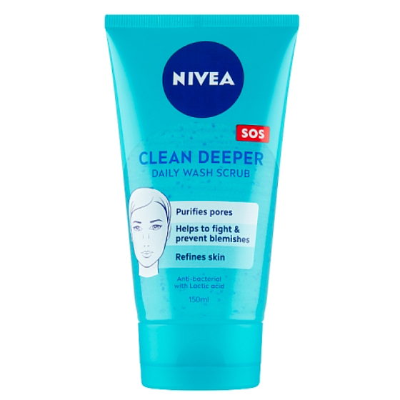 Nivea Visage Pure Effect hĺbkovo čistiaci gél Clean Deeper 150 ml