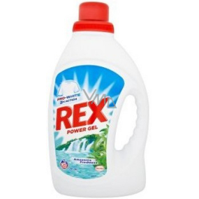 Rex 3x Action Amazonia Freshness Pro-White gel na pranie 20 dávok 1,32 l