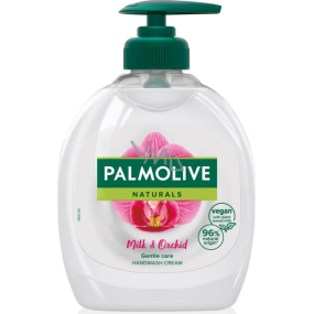 Palmolive Naturals Milk & Orchid tekuté mydlo s dávkovačom 300 ml