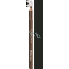 Dermacol Soft ceruzka na obočie 03 čierna 1,6 g