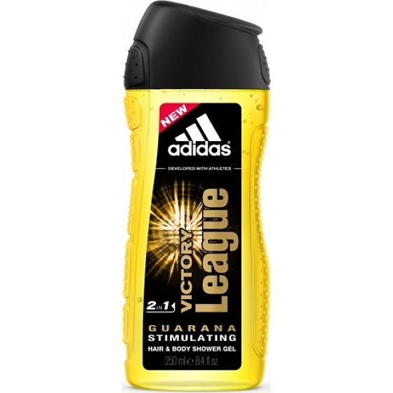 Adidas Victory League 2v1 sprchový gél na telo a vlasy pre mužov 250 ml