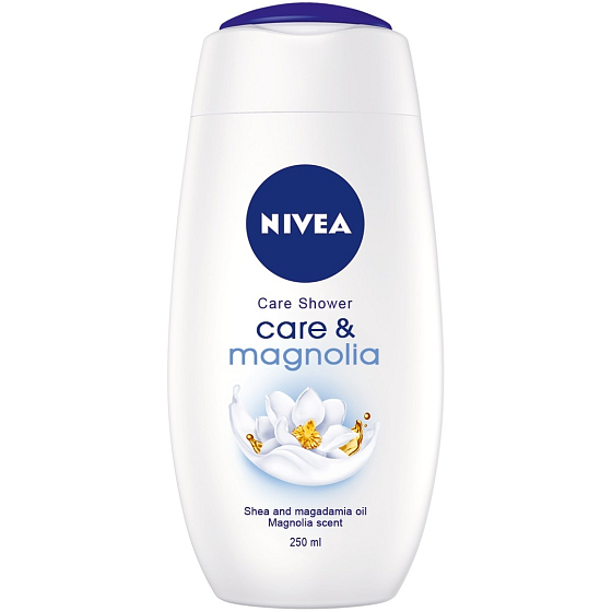 Nivea Care & Magnolia starajúca sprchový gél 250 ml