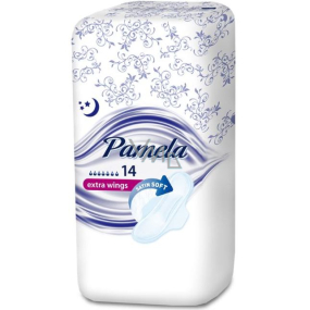 Pamela Extra Wings Satin Soft hygienické vložky 14 kusov